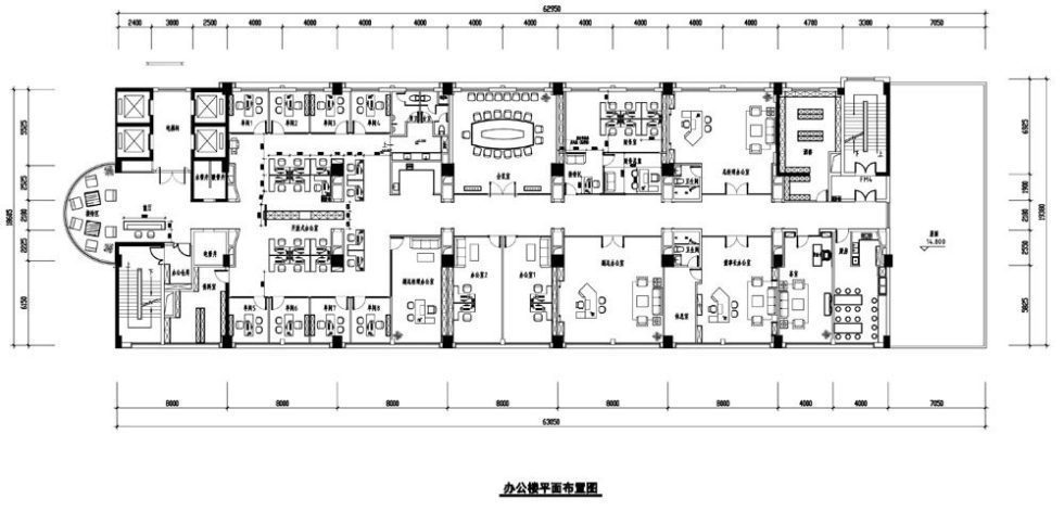 福田區簡約辦公裝修案例