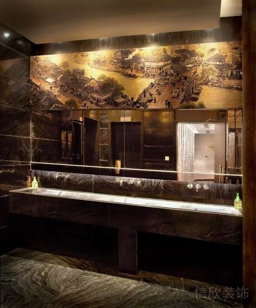 深圳羅湖福滿樓餐廳裝修衛(wèi)生間