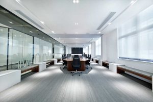 寶安區(qū)朗峻廣場現(xiàn)代簡約風(fēng)格辦公室裝修設(shè)計會議室效果圖