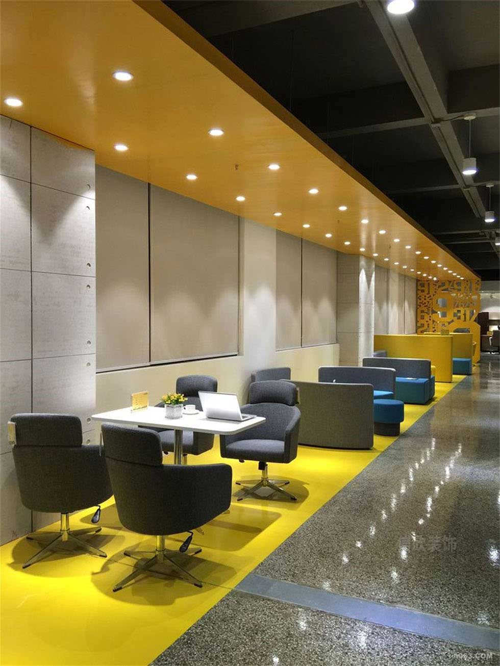 辦公家具展廳卡座區(qū)裝修設(shè)計(jì)
