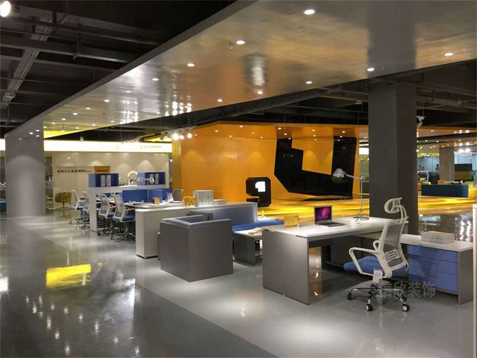 辦公家具展廳辦公家具展區(qū)裝修設(shè)計(jì)