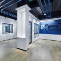 現(xiàn)代簡約風(fēng)格辦公室產(chǎn)品展廳設(shè)計圖