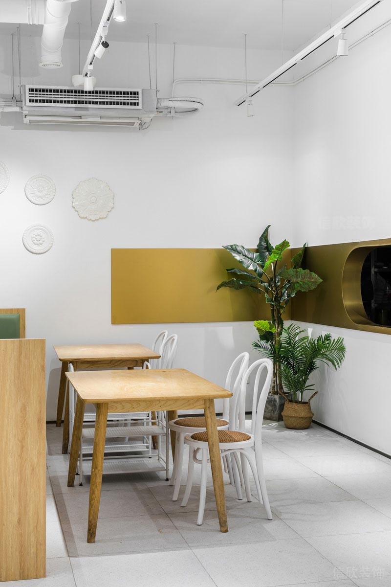 福田北歐風(fēng)格餐廳裝修火鍋店設(shè)計效果圖工藝細節(jié)