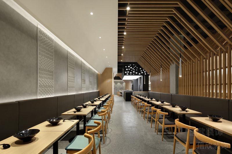 深圳華強北餐飲裝修設(shè)計公司案例燈光效果