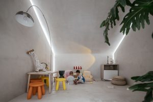 深圳市南山區(qū)前海現(xiàn)代風(fēng)女裝店裝修設(shè)計兒童游樂區(qū)二