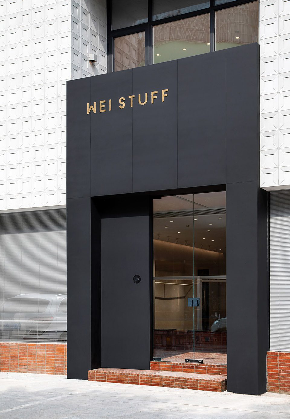 深圳市寶安區(qū)松崗wei Stuff服裝店裝修設(shè)計 外立面二
